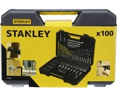 Grąžtas Grąžtų ir sukimo antgalių komplektas Stanley STA7205-XJ; 100 vnt.