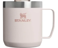 Stanley Everyday Hammertone rožinio kvarco termo puodelis stovyklavimui, 0,35 l