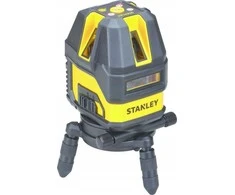 Stanley Kryžminis lazerinis nivelyras Multi-line 4V1H, raudonas
