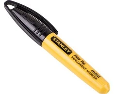 STANLEY MARKER FINE TIP MINI JUODA