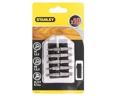 STANLEY Rinkinys sukimo antgalių 9el. + UCHWYT