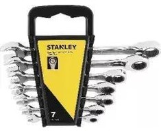 Kombinuotų veržliarakčių komplektas Stanley STMT82846-0; 7 vnt.