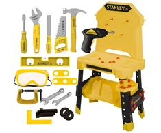 Stanley Jr. - Darbastalio komplektas su naujais įrankiais (SRP126-SY)