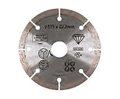 segmentuotas deimantinis diskas greitam betono pjovimui, kampiniams šlifuokliams 125/22,2 mm, Stanley [STA38107-XJ]