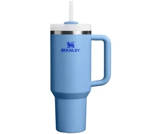 Stanley termosas su šiaudeliu The Quencher H2.O FlowState Tumbler 1.18L šviesiai mėlynas