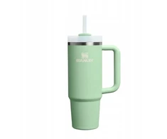 Stanley Termospuodelis su šiaudeliu „The Quencher H2.O FlowState Tumbler 0,89 l“ pistacijų spalvos