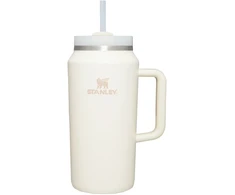 Stanley termosas su šiaudeliu „The Quencher H2.0 Tumbler“ 1,90 l, kreminės spalvos