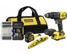 DRILL/DRIVER SET WITH ACCESSORIES SFMCK101D1S STANLEY