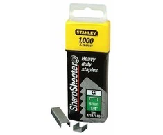 140 G tipo kabės „STANLEY" 1000 vnt. 6 mm
