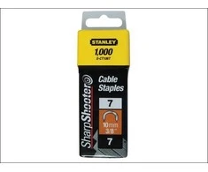 Kabelių kabės Stanley 1-CT106T 10 mm 7 tipo (1000 vnt.)