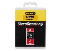 53 A tipo kabės „STANLEY" 1000 vnt. 12 mm