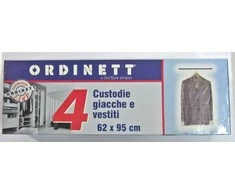 ORDINETT Plastic garment covers 4 pcs 62x95cm