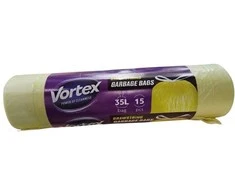 Šiukšlių maišai Vortex, 35 l, 15 vnt.