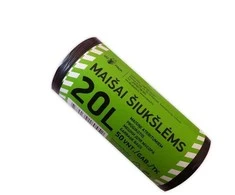 Vd_Pack Šiukšlių maišai, 20 l, 50 vnt., 7MK