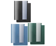 Staples Dovre Express dokumentų įrišimo rinkinys A4/9.5mm juodos spalvos (8)
