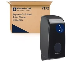 Staples Dozatorius sulankstyto tualetinio popieriaus KIMBERLY-CLARK, 7172, juodas