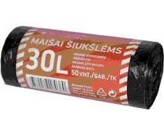 Vd_Pack Šiukšlių maišai, 30 l, 50 vnt., 8MK