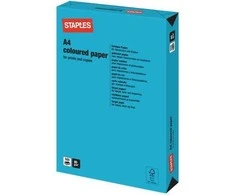 Staples Intensive Colors A4 kopijavimo popierius 80g mėlynas 500 lapų