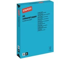Staples Intensive Colors A4 kopijavimo popierius 80g mėlynas 500 lapų