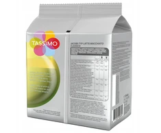 Staples Kabės Tassimo Jacobs Latte Macchiato Vanilla XL Kapsulės 8 vnt.
