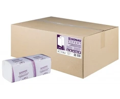 Staples Popieriniai rankšluosčiai ZZ celiuliozė Donau Expert, 1 sluoksnio, 3800 lapelių, 20 vnt., balti (42451719-14)