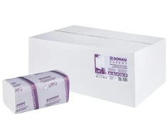 Staples Popierinis rankšluostis ZZ celiuliozės DONAU EXPERT, 1 sluoksnio, 3600 lapelių, 20 vnt., baltas (42451419-14)