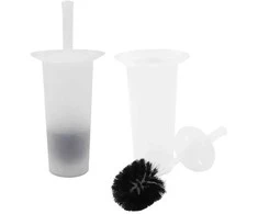 Sauber Toilet brush with holder Frost