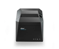 Star Micronics ETIKETŲ SPAUSDINTUVAS BE PADĖKLO 40–80 MM / ETIKETŲ PLOČIO PJOVIMAS USB-C/A PILKAS