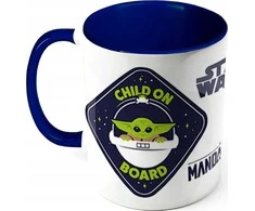 Star Wars Žvaigždžių karai – Keraminis puodelis dovanų dėžutėje 300 ml (The Mandalorian Baby Yoda)
