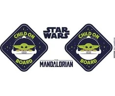 Star Wars Žvaigždžių karai - Keraminis puodelis dovanų dėžutėje 300 ml (Mandaloriečių kūdikis Yoda)
