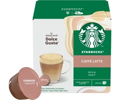 Strabucks Kavos kapsulės STARBUCKS, Dolce Gusto Caffe Latte, 12 vnt, 121,2 g