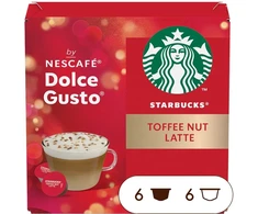 Starbucks „Nescafe Dolce Gusto“ kapsulės „Toffee Nut Latte“ 12 vnt.
