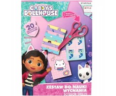Starpak Kūrybinis rinkinys, skirtas mokytis kirpti A4 su Gabby S Dollhouse žirklėmis