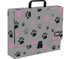 Starpak Aplankas su rankena A4 XL Paws