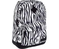 Starpak Zebra balta mokyklos kuprinė