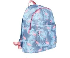 Starpak Mokykla kuprinė flamingo mėlyna