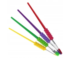 Starplast Mokyklinių šepečių rinkinys su rankena, 4 vnt. STARPAK 563037