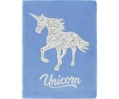Pliušinis sąsiuvinis A5 Unicorn STARPAK 507482