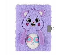 Starpak Pamiętnik Plusz Zam A5/80K Care Bears Fiolet Stk