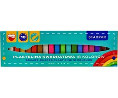Starpak Plastilinas, 18 spalvų