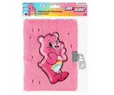 Starpak pliušinis dienoraštis Zam A5/80K CARE BEARS STK PB