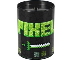 Skarbonka Metalowa Okrągła Pixel Starpak 536849 Starpak
