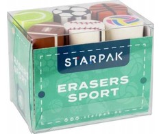 Starpak Trintukai 3d su sporto motyvais, 6 vnt.