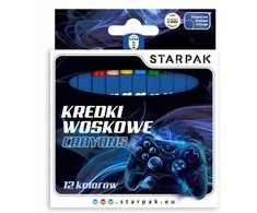 Starpak Vaško pieštukai 12 spalvų vaikams