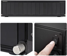 Šakotuvas StarTech 15-SLOT media chassis TAA (MCM15-MEDIA-CHASSIS)