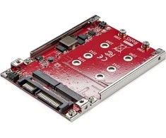 Kištukinis StarTech 2.5 "SATA - 2x M.2 SATA RAID (S322M225R)