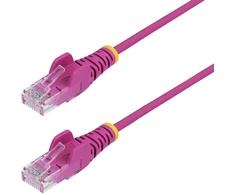 StarTech 25CM Rožinis SLIM CAT6 CABLE