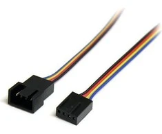 „StarTech“ 4 kontaktų – 4 kontaktų, 0,3 m, daugiaspalvis (FAN4EXT12)