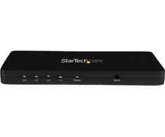 StarTech HDMI skirstytuvas 1-4 prievadai juodi