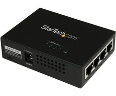 Šakotuvas StarTech 4 PORT GIGABIT POE+ INJECTOR - IN